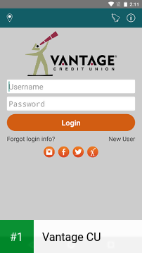 Vantage CU app screenshot 1