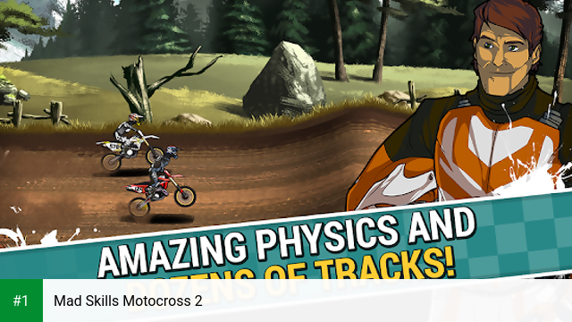 Mad Skills Motocross 2 app screenshot 1