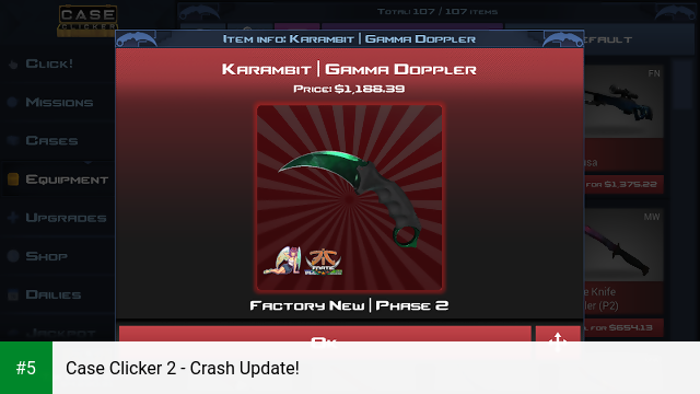Case Clicker 2 - Crash Update! app screenshot 5