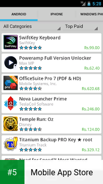 Mobile App Store app screenshot 5