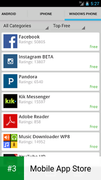 Mobile App Store app screenshot 3