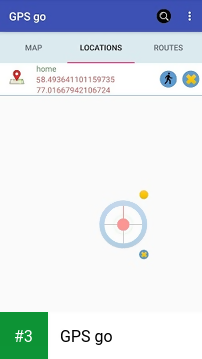 GPS go app screenshot 3