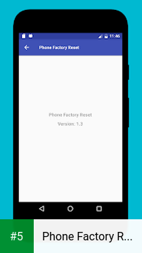 Phone Factory Reset app screenshot 5