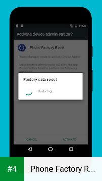 Phone Factory Reset apk screenshot 4