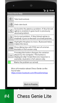 Chess Genie Lite apk screenshot 4