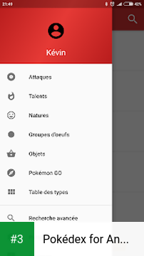 Pokédex for Android app screenshot 3