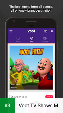 Voot TV Shows Movies Cartoons app screenshot 3