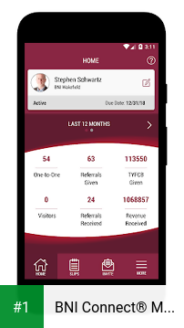 BNI Connect® Mobile app screenshot 1