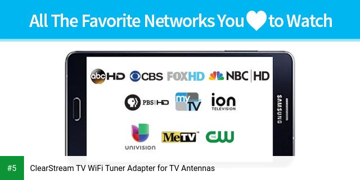 ClearStream TV WiFi Tuner Adapter for TV Antennas app screenshot 5