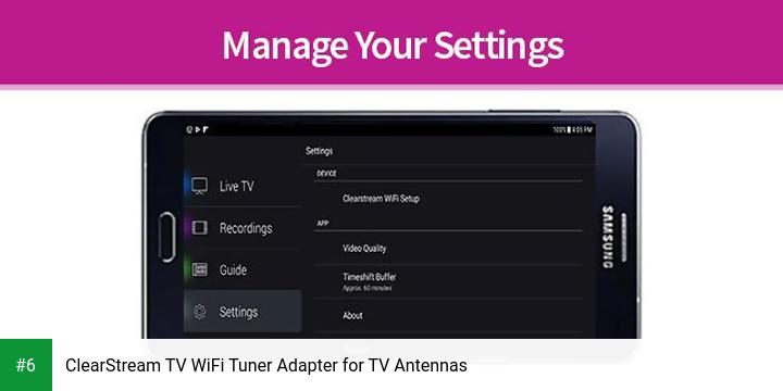 ClearStream TV WiFi Tuner Adapter for TV Antennas apk screenshot 6