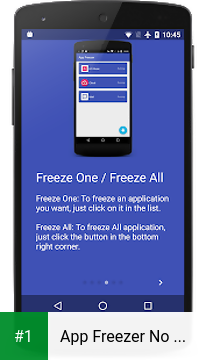 App Freezer No Root app screenshot 1