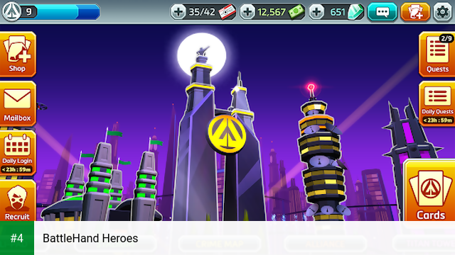 BattleHand Heroes apk screenshot 4