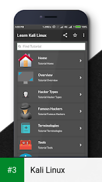 Kali Linux app screenshot 3