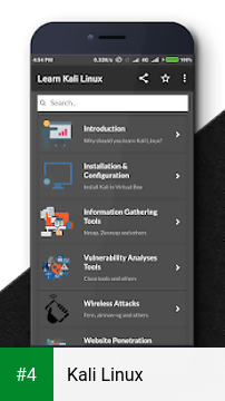 Kali Linux apk screenshot 4