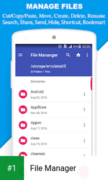File Manager app screenshot 1
