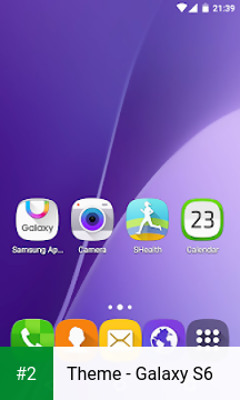 Theme - Galaxy S6 apk screenshot 2