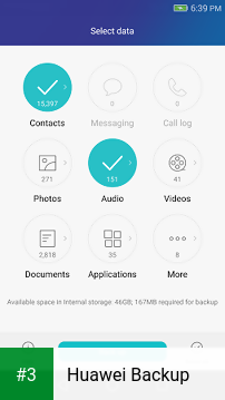 Huawei Backup app screenshot 3