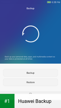 Huawei Backup app screenshot 1