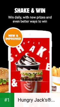 Hungry Jack's® Shake & Win app screenshot 1