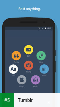 Tumblr app screenshot 5