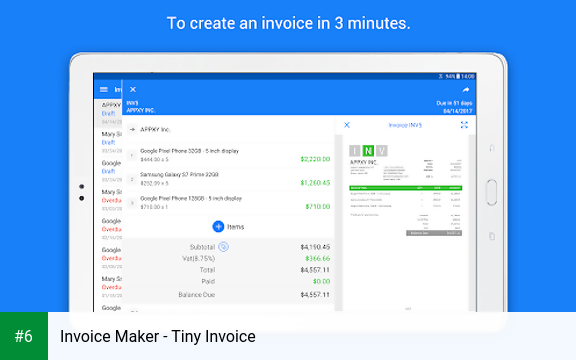 Invoice Maker - Tiny Invoice apk screenshot 6