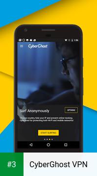 CyberGhost VPN app screenshot 3