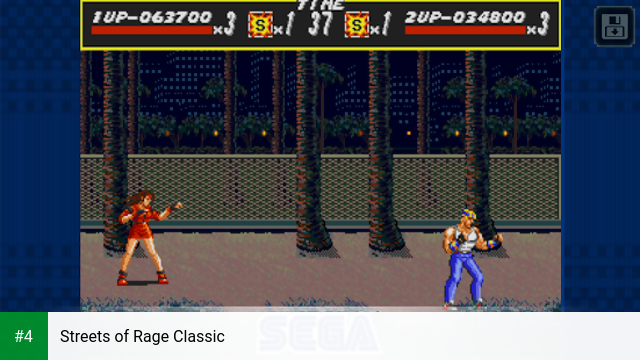 Streets of Rage Classic apk screenshot 4