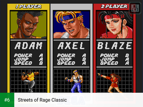 Streets of Rage Classic apk screenshot 6