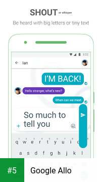Google Allo app screenshot 5