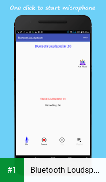 Bluetooth Loudspeaker app screenshot 1