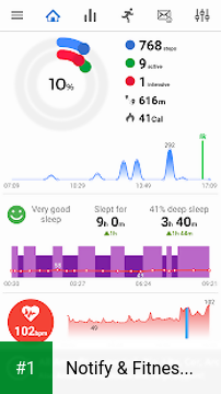 Notify & Fitness for Amazfit app screenshot 1