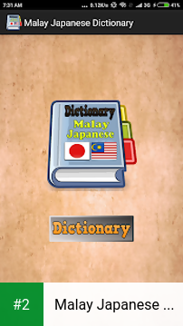 Malay Japanese Dictionary apk screenshot 2