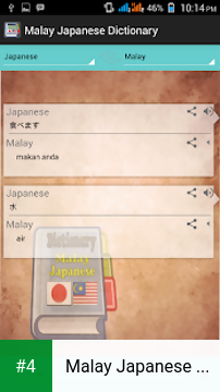 Malay Japanese Dictionary apk screenshot 4