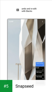 Snapseed app screenshot 5