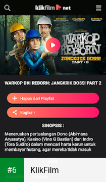 KlikFilm apk screenshot 6