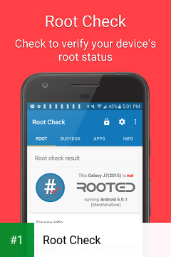 Root Check app screenshot 1