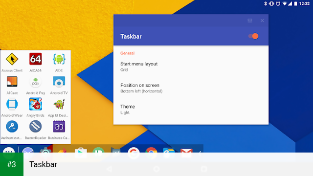 Taskbar app screenshot 3