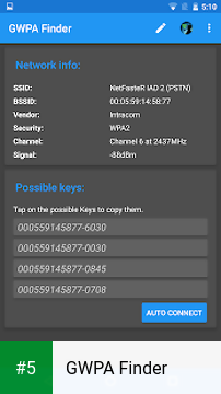GWPA Finder app screenshot 5