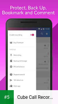 Cube Call Recorder ACR app screenshot 5