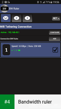 Bandwidth ruler apk screenshot 4