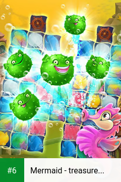 Mermaid - treasure match-3 apk screenshot 6