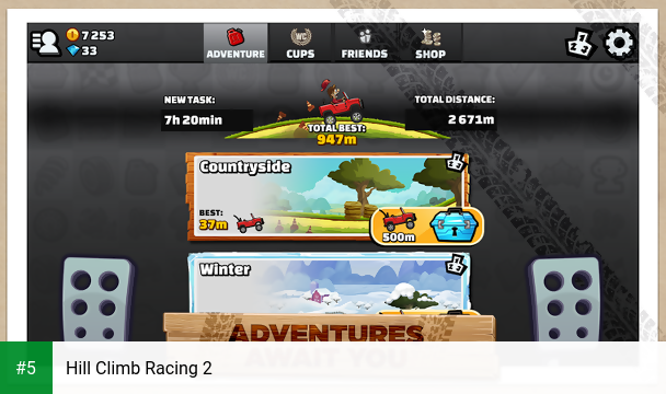 Hill Climb Racing 2 app screenshot 5