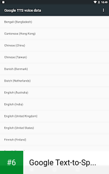 Google Text-to-Speech apk screenshot 6