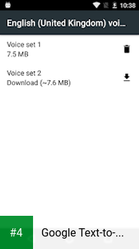 Google Text-to-Speech apk screenshot 4