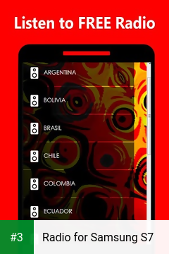 Radio for Samsung S7 app screenshot 3