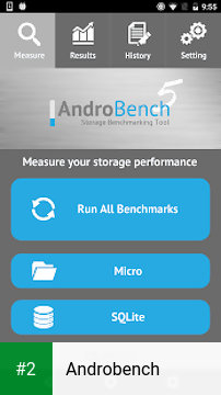 Androbench apk screenshot 2
