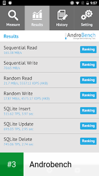 Androbench app screenshot 3
