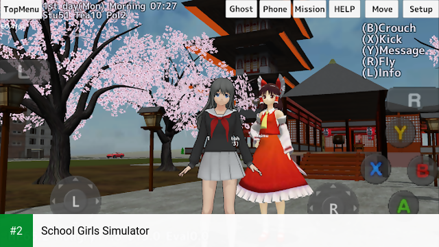 School Girls Simulator apk screenshot 2