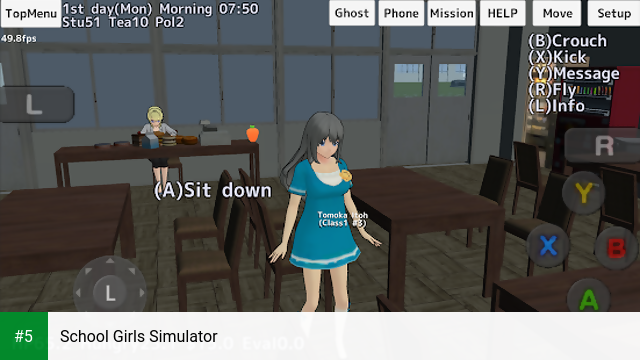School Girls Simulator app screenshot 5