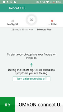 OMRON connect US/CAN app screenshot 5